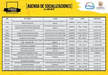 Agenda 15- 19