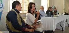 Foto visita comuna 8