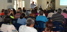 Foto visita comuna 8
