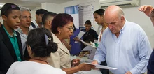 Foto visita comuna 9
