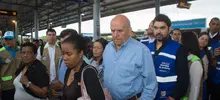 Alcalde emprendió el Reto MIO