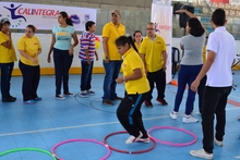 Millones de sonrisas hubo en el festival Calintegra que integró a personas con discapacidad