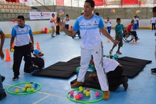 Millones de sonrisas hubo en el festival Calintegra que integró a personas con discapacidad