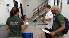 Gestores del Dagma recorrieron el barrio Centenario promoviendo la cultura ambiental