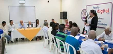 Foto visita comuna 13