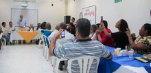 Foto visita comuna 13