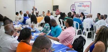 Foto visita comuna 13