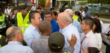 Foto visita comuna 13