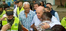 Foto visita comuna 13
