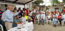 Foto visita comuna 13