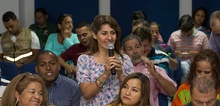 Foto de las visitas del Alcalde y su gabinete a la comuna 17