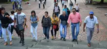 Proceso visual de transformación de construcciones del centro de Cali