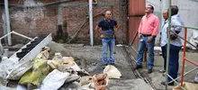 Proceso visual de transformación de construcciones del centro de Cali