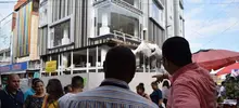Proceso visual de transformación de construcciones del centro de Cali