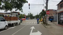 Agentes de tránsito recuperan ciclorruta y espacio público al oriente de la ciudad