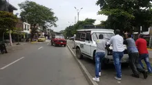 Agentes de tránsito recuperan ciclorruta y espacio público al oriente de la ciudad
