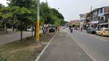 Agentes de tránsito recuperan ciclorruta y espacio público al oriente de la ciudad