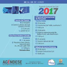 Agéndate con el arte y la cultura este fin de semana 