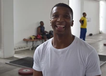 El doble medallista olímpico Óscar Figueroa también se une a la celebración del Día Olímpico