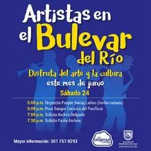 Prográmate con los Artistas en el Bulev