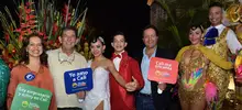 Los periodistas nacionales e internaciones asistentes a la XII Cumbre Alianza del Pacífico disfrutaron de una noche llena de cultura