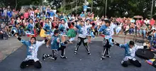 Nivel artístico del Encuentro de danzas folclóricas Mercedes Montaño enamoró a los asistentes
