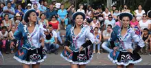 Nivel artístico del Encuentro de danzas folclóricas Mercedes Montaño enamoró a los asistentes