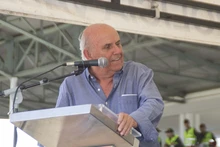 Así fue la ceremonia de entrega del helicóptero que ya cuida a los caleños