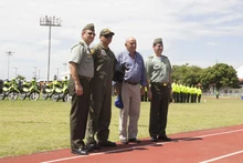 Así fue la ceremonia de entrega del helicóptero que ya cuida a los caleños