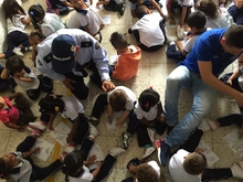 Instructores en institucón educativa