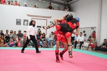 Los mejores exponentes del wushu sanda este fin de semana en la comuna 15