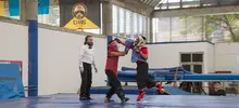 Jóvenes previenen la violencia a través del encuentro deportivo