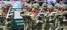 Gran desfile militar se toma la Autopista Suroriental este 20 de julio