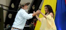Caleños y turistas disfrutaron de un festival cultural en Los Cristales