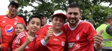 Cali vivió una nueva jornada de fútbol en paz