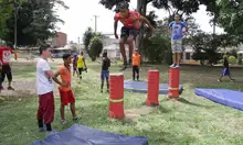 Con deporte se inauguró el skate park Ciudad Córdoba 1