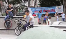 Con deporte se inauguró el skate park Ciudad Córdoba 5