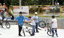 Con deporte se inauguró el skate park Ciudad Córdoba 9