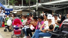 Arrancó Semana Mundial de la Lactancia Materna en la ciclovía 3