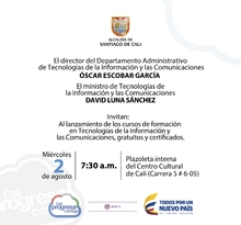 Mintic ofrece cursos gratuitos y certificados para los caleños