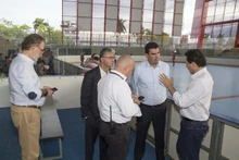 Alcalde de Cochabamba conoció la experiencia caleña en la realización de eventos deportivos