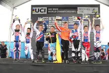 Los caleños del BMX dejaron en alto el nombre de Colombia. 