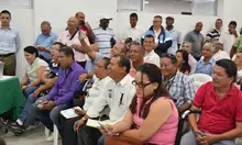 Foto de la quinta visita comuna 7