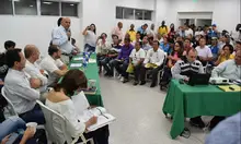 Foto de la quinta visita comuna 7