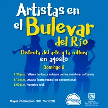 La Capoeira estará presente  en  la programación para este fin de semana en los ‘Artistas en el Bulevar del Río’