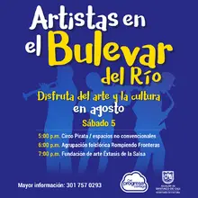 La Capoeira estará presente  en  la programación para este fin de semana en los ‘Artistas en el Bulevar del Río’