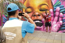 Terminó Graficalia, el primer festival que llenó de arte y color la ciudad