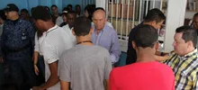 Alcalde Maurice Armitage visitó centro penitenciario Villahermosa