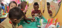 Secretario de Bienestar Social recorrió Centros de Desarrollo Infantil para constatar su buen funcionamiento 