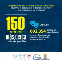 40 datos sobre la gestión de la Alcaldía de Cali tras 150 visitas a los territorios